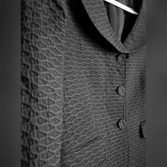 EUC Albert Nipon Textured Jacket and Dress Suit 🖤 - Picture 7 of 15